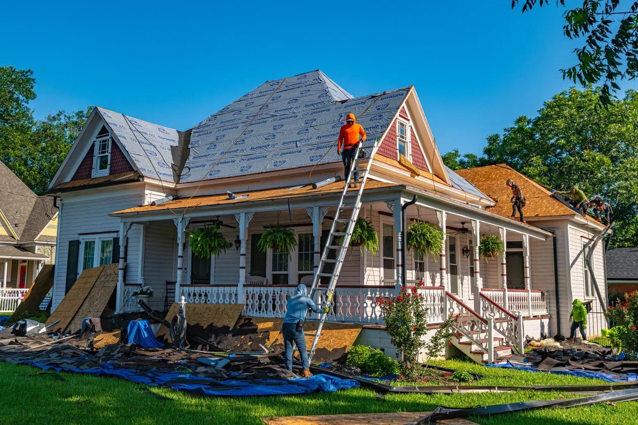 Roof replacement Texas – recent roof replacement project